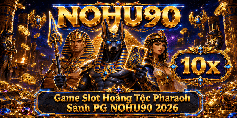 Review Hoàng Tộc Pharaoh Sảnh PG NOHU90 - Quy Tắc & Mẹo Săn Hũ 2026